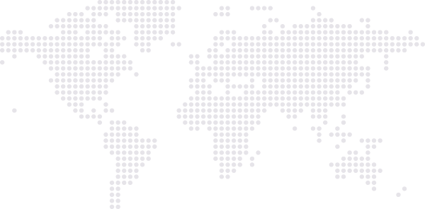 Dot matrix world map graphics